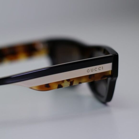 NEW Gucci Sunglasses GG1301S 003 Black Dark Brown Men Authentic - Picture 8 of 10